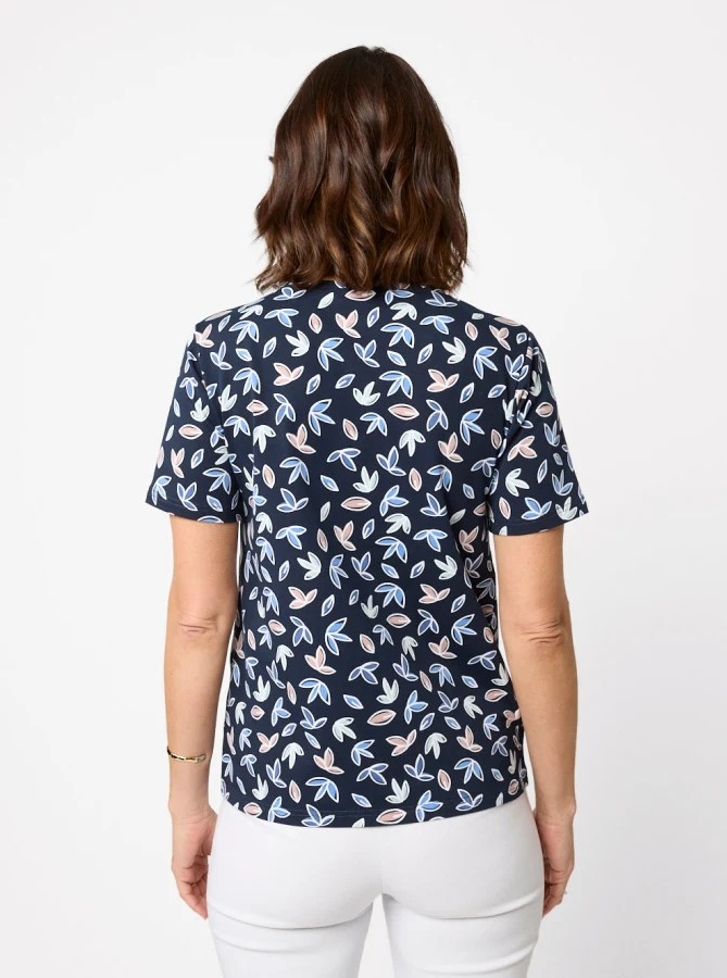 Black Pepper Aurianna V Neck Top