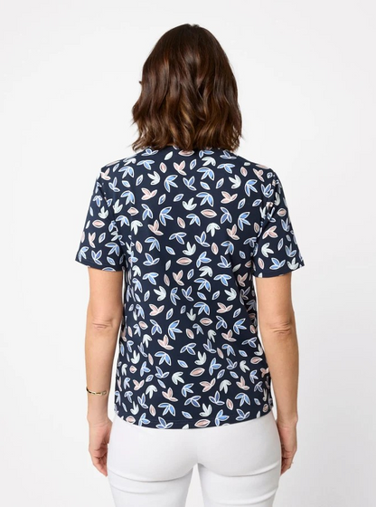 Black Pepper Aurianna V Neck Top