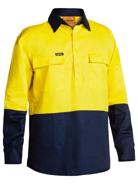 Bisley C/F L/S Drill Work Shirt