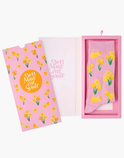 Bamboozld Daffodils Sock Card