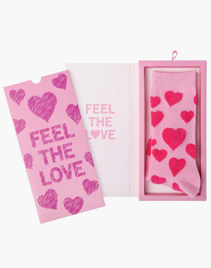 Bamboozld Feel The Love Sock Card