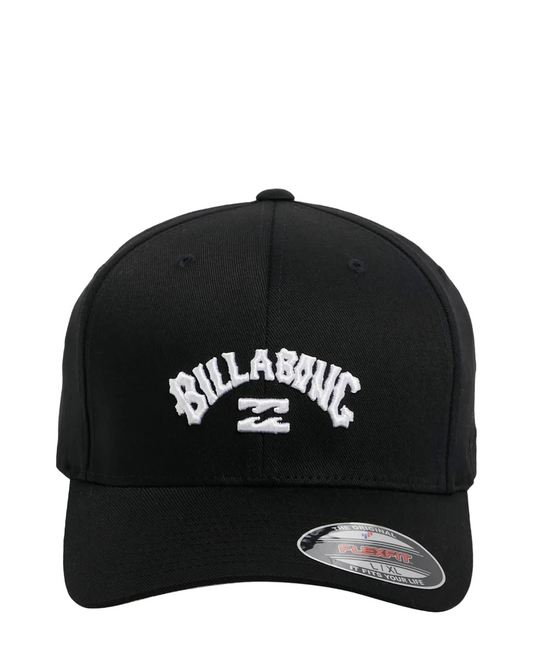 Black cap with white 'Billabong' logo 