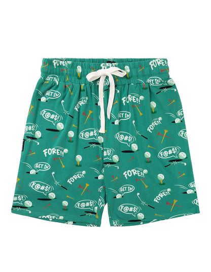 Bamboozld Men's Bamboo Jersey Sleep Shorts