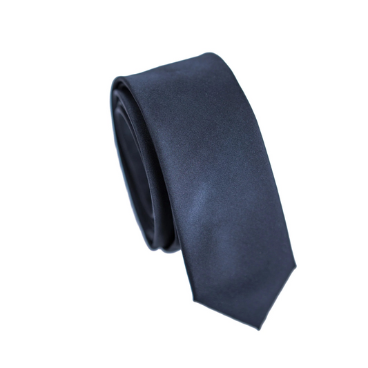 Carlo Visconti Slim Micro Solid Tie