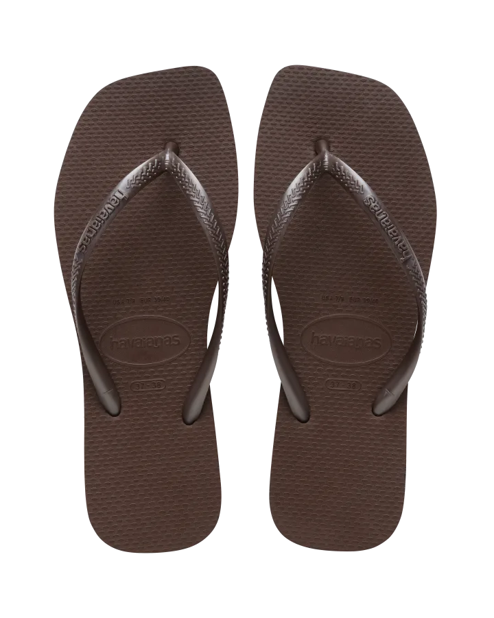 Slim Square Dark Brown
