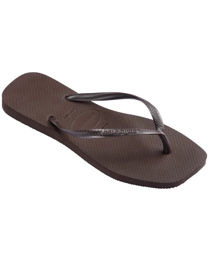 Slim Square Dark Brown