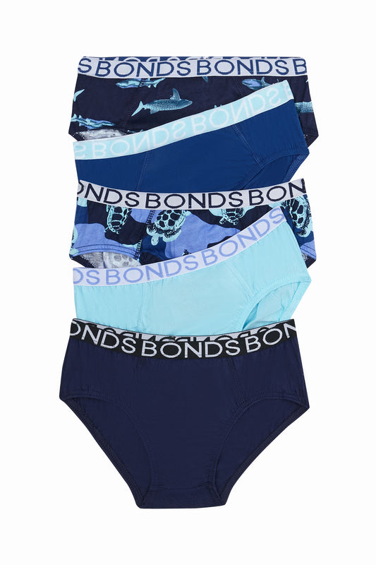 Bonds Boys Multipack Brief 5pk